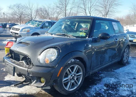 2012 Mini Cooper S z USA, uszkodzony, nr VIN WMWSV3C57CTY28100